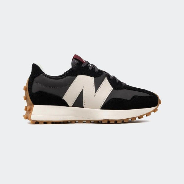 NEW BALANCE 327 BLACK-WHITE | MINERAL RED (WOMEN’S)