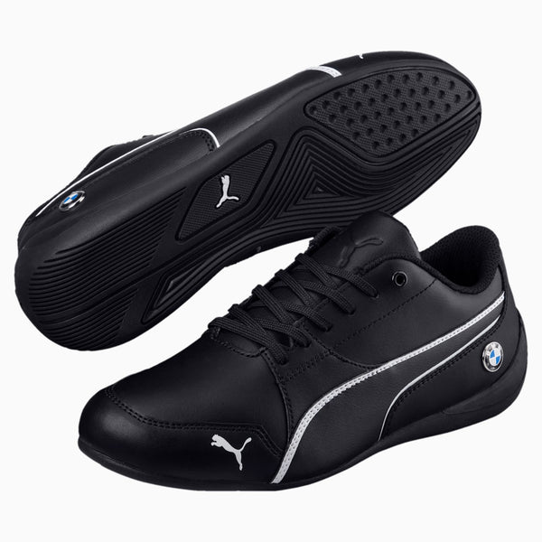 PUMA BMW Edition Driving Shoes – Black Leather